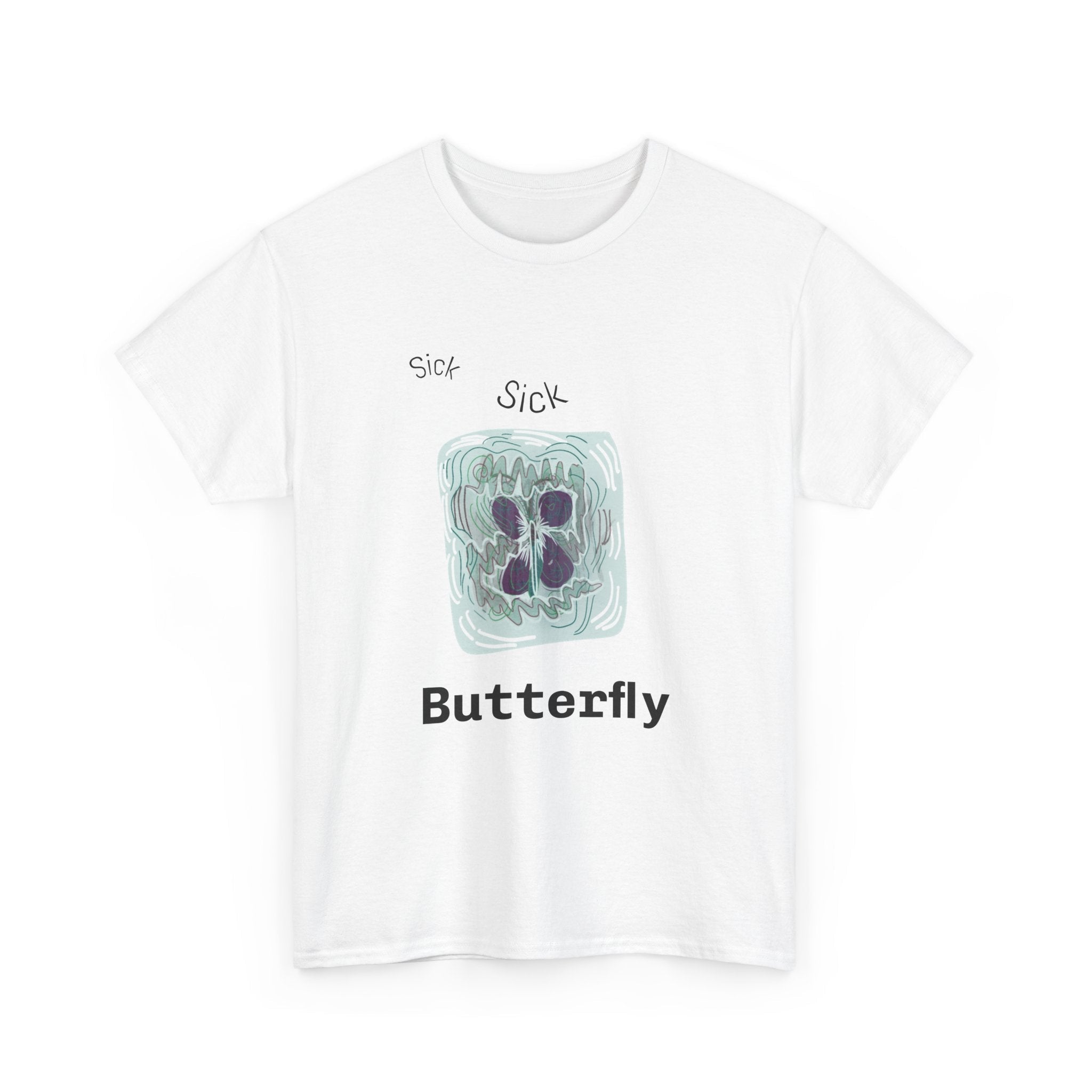 Anti Butterfly Graphic Tee — Cool Vintage - Inspired Statement T-Shirt - Loviel