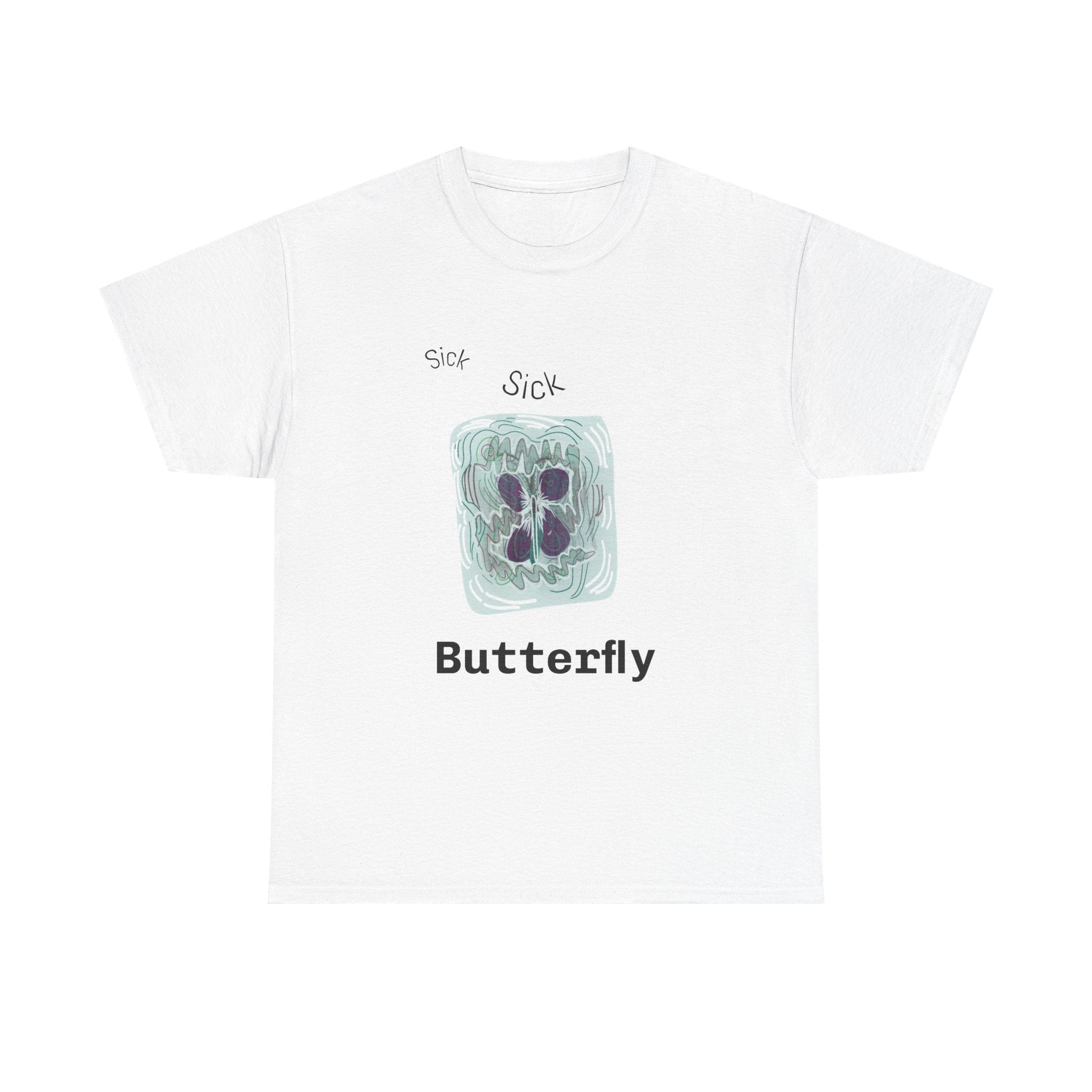 Anti Butterfly Graphic Tee — Cool Vintage - Inspired Statement T-Shirt - Loviel