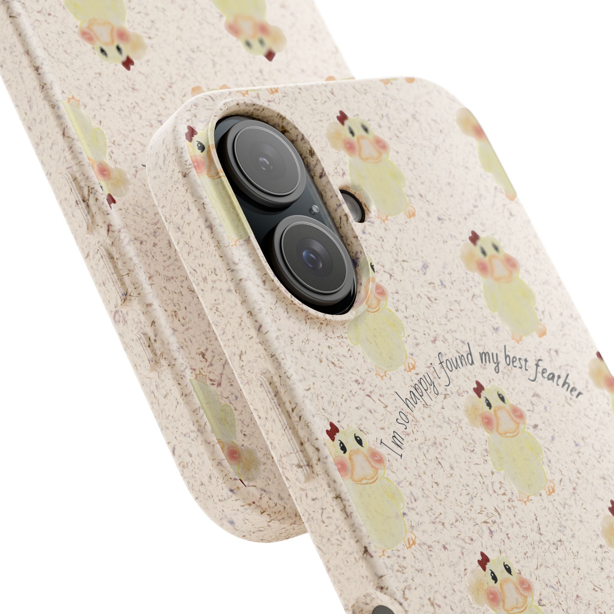 Cute Duck Biodegradable Phone Case — Eco - Friendly Cute Duck Design - Loviel
