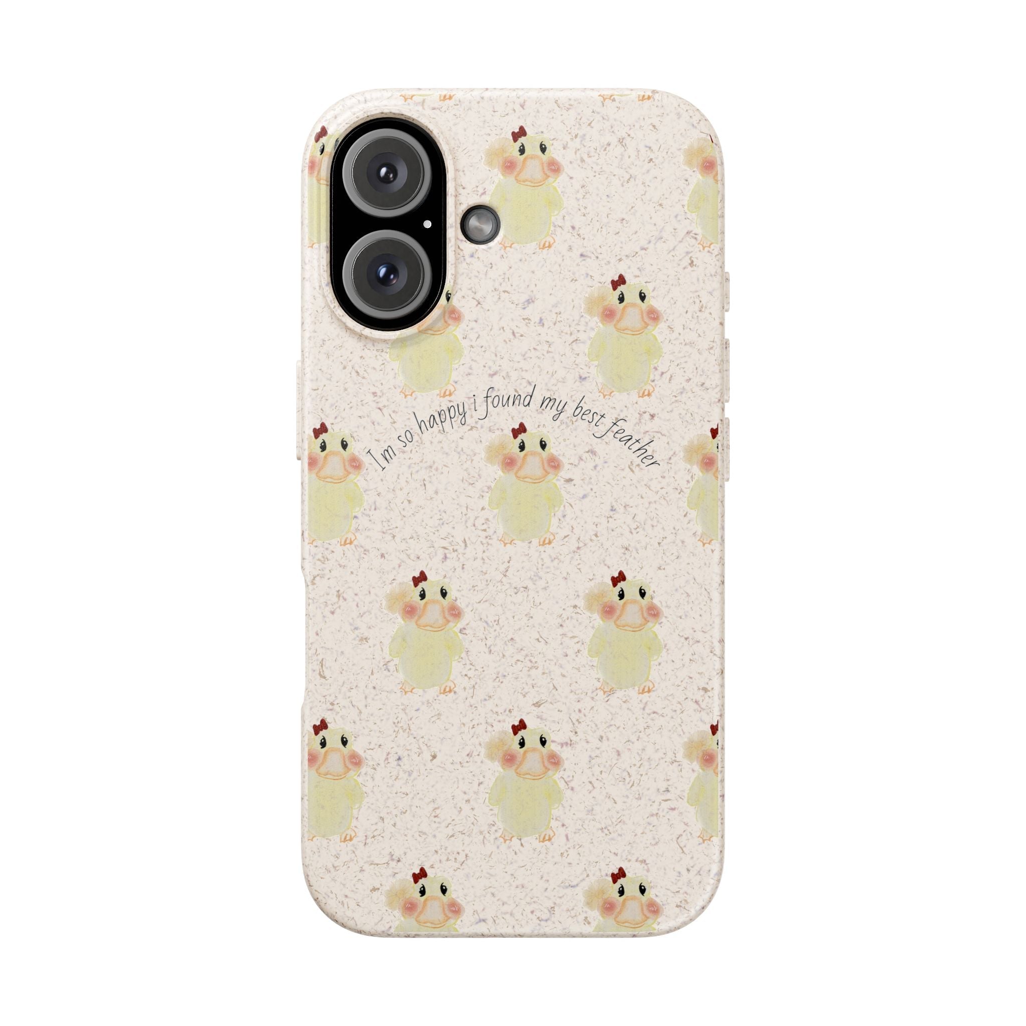 Cute Duck Biodegradable Phone Case — Eco - Friendly Cute Duck Design - Loviel