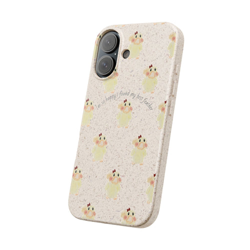 Cute Duck Biodegradable Phone Case — Eco - Friendly Cute Duck Design - Loviel